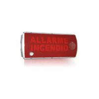 Marchio: ARITECH. Articolo: VP/EN54-23. Pannello ottico/acustico con buzzer e led ad alta luminosità. Alimentazione 24 Vcc. Custodia in materialeplastico. Scritta standard con 