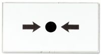 Marchio: ARITECH. Articolo: DM715. Vetrino per avvisatori manuali. Confezione da 10 pezzi.