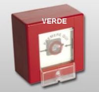 Marchio: COOPER. Articolo: 2470-RMV. PULSANTE MANUALE ANTINCENDIO VERDE, SENZA AUTORITENUTA, 1 SCAMBIO