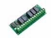 Marchio: ELKRON. Articolo: MR404. Modulo uscita opzionale a 4 relé per centrale C402>> I moduli opzionali MR402 ed MR404 dispongono rispettivamente di 2 e 4 uscite a relé a contattipuliti che consentono di differenziare le segnalazioni di allarme provenienti da ciascuna zona.>> I relé di ciascuna zona vengono attivati:- al passaggio nello stato di allarme di un singolo dispositivo (zona programmata in singoloconsenso)- al passaggio nello stato di allarme di due o più dispositivi (zona programmata in doppioconsenso).>> Sui moduli opzionali MR402 ed MR404 è presente inoltre un’uscita relé a contatti puliti, chesegnala la condizione di allarme di una qualsiasi zona della ce ntrale. Tipo di contatto: inscambio a contatti puliti.>> Alimentazione: 26,4 Vdc>> Corrente massima: 1A con carico resistivo
