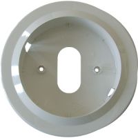 Marchio: NOTIFIER. Articolo: RMK 400 (RII72). Anello adattatore per montaggio ad incasso per basi serie 400 e 500 di colore avorio. Utile per l'installazione del sensore a soffitto. Dimensioni: diametro interno 103mm, diametro esterno 143,5mm.