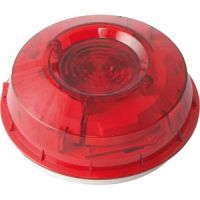Marchio: NOTIFIER. Articolo: NFXI-WF-RR (SI 83). Lampeggiante indirizzabile con isolatore. Alimentato direttamente da loop. Corpo Bianco, LED rosso, con lente Rossa. Alimentazione da loop 15-32Vcc. Corrente a riposo di 225 microA con isolatore e di 3,5mA massima in allarme. Frequenza lampeggiante 1 Hz. Temperatura di funzionamento da -25°C a +70°C. Umidità relativa sino a 95%. Grado di protezione IP 24, IP 44 o IP 65 in funzione del supporto utilizzato. Certificato CPR in accordo alla Normativa EN 54 parte 17. NOTA BENE: questo prodotto NON è conforme ad EN 54-23 e quindi non deve essere utilizzato come segnalazione primaria di Allarme Incendio