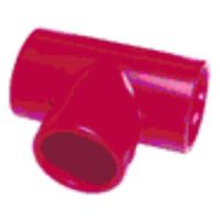 Marchio: NOTIFIER. Articolo: FAA-TE25R (CEI 152QF). Raccordo TEE in ABS, di colore rosso. Diametro esterno 25mm.