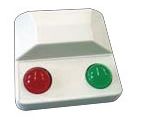 Marchio: UNITEK. Articolo: UTKRO220LRV. Ripetitore ottico 12/24Vcc led d. 20 mm. Rosso/verde fisso o lamp.