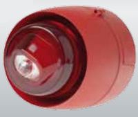 Marchio: UNITEK. Articolo: UTKASXB512208. Avvisatore ottico en54-23, base alta ip33c corpo rosso flash bianco da soffitto c-3-9