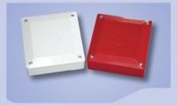 Marchio: VIMO. Articolo: ALBOX9024V04. Serie di alimentatori e convertitori switching in contenitore in ABS 90x90x32mm. Collegamento a morsetti per ingresso e uscita, tamper antimanomissione. Tensione di ingresso 230Vca. Tensione di uscita 24 Vcc. Corrente di uscita 0,42 A.