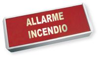 Marchio: VIMO. Articolo: KLAMP6100. Targa ottica di segnalazione con 5 scritte di allarme intercambiabili. Alimentazione 12Vcc o 24Vcc. Lampada allo xeno o a led ad alta efficienza per massima resa luminosa e minimo assorbimento. Contenitore in profilato di alluminio, con pannello frontale inclinato, per una migliore lettura. Fornito di serie con le scritte come da KLAMPSET1 e disponibile in versione bifacciale sia per installazione a muro che a soffitto. Dimensioni 120x325x60 mm. 12/24Vcc 40mA. FISSO/LAMPEGGIANTE. Illuminazione a led alta efficienza. Targa per porte allarmate 12/24Vcc. Contenitore IP55 da esterno.