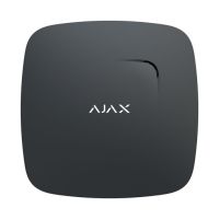 Marchio: AJAX. Articolo: FIREPROTECT PLUSN. Rivelatore di fumo senza fili con sensore di temperatura e sensore di monossido di carbonio, colore nero.PRESTAZIONIIl rapido aumento della temperatura (anche senza fumo) attiva immediatamente un allarmeCARATTERISTICHE TECNICHEColore: NeroTipo di rivelatore: senza filiUtilizzo: in internoPotenza segnale radio: 20mWProtocollo di comunicazione Jeweller 868MHzDistanza max. fra rivelatore e unità centrale: fino a 1.000 metri (in area libera)Intervallo di polling: 3 minutiSensore monossido di carbonio: 3 intervalli di risposta, in funzione della concentrazione di COTrasmissione dell’allarme dopo la rilevazione: immediataAlimentazione: 2 batterie AAATensione di alimentazione: 3VDurata della batteria: fino a 5 anniTemperatura di funzionamento: da 0°С a +50°СProtezione antimanomissione: disponibileAllarme per spostamento rivelatore: disponibileUmidità di funzionamento: fino a 100%Grado di protezione: IP65Dimensioni: mm 56 x 56 x 14