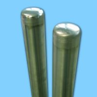 Marchio: CIAS. Articolo: PALINOX. Coppia di pali in acciaio inox per tutte le barriere a microonde e Armidor. Palo Ø 60 mm. Altezza palo 1,22 m. Peso: 5,4 Kg. Fornito di radiali per ancoraggio a terra.