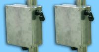 Marchio: CIAS. Articolo: PALINOX-KIT. Coppia di pali e di scatole (185x230x100mm) di derivazione in acciaio inox. Peso: 10 Kg.