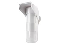 Marchio: COMBIVOX. Articolo: Rivelatore Praesidio ST Wall bianco. Rilevatore outdoor a Tripla Tecnologia (2IR + MW) ad effetto barriera con antimascheramento attivo su IR. E’ ideale per la protezione perimetrale di un edificio con portata massima di circa 15 m. Altezza di installazione: 1,20 m o 2,10 m. Antishock elettronico con accelerometro MEMS contro i tentativi di sabotaggio. Uscite separate di allarme, tamper (anti-strappo, anti-apertura) e antimask. BLUETOOTH integrato per consentire la connessione diretta del sensore ad uno Smartphone con APP COMBI DECT (disponibile per iOS ed ANDROID), in modo da monitorare in tempo reale gli stadi di rilevazione, effettuando le regolazioni di sensibilità di IR e MW, e di programmare i parametri di funzionamento (modalità AND/OR, antimask, etc). Resistenze di fine linea on board selezionabili. Dotato di particolare algoritmo di elaborazione che ottimizza in modo automatico la rilevazione in funzione della temperatura e di funzione APA (Anti-Plant Alarm) per la riduzione dei falsi allarmi provocati da movimenti oscillatori della vegetazione. Connettore micro-USB on board per aggiornamento firmware direttamente sul luogo di installazione. Modalità di funzionamento PET IMMUNITY.Completo di cupolina parapioggia e parasole. Disponibili staffe per montaggio a muro a singolo rilevatore (portata 15 m) o a doppio rilevatore (spalla-spalla portata 15m + 15m).Dimensioni (L x H x P in mm): 51 x 162 x 48.