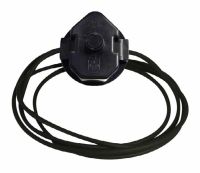 Marchio: DEA SECURITY. Articolo: A03ASR2P250N. Sensore SERIR 50 in poliammide precablato in linea-sensori – Passo 2,5m – NERO