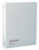 Marchio: DOMOTEC. Articolo: SYDOM 310L. Centrali in armadio metallico con vano batteria 18 Ah.Il sistema SYDOM è la soluzione Domotec per la realizzazione di impianti antifurto dal più semplice domestico al più complesso per il terziario o industriale.SYDOM è un sistema flessibile ed espandibile. Ogni singola area può essere protetta con i dispositivi più idonei all’interno di una gamma che risponde a qualsiasi necessitàSYDOM è un vero sistema ibrido che ottimizza e facilita l’integrazione della tradizionale tecnologia filare con le funzionalità ed i vantaggi della connessione wireless. L’installatore può così scegliere, in tutta libertà come realizzare la protezione in ciascuna area da controllare.SYDOM consente di gestire il sistema con qualsiasi cellulare o smartphone. Grazie all’interprete “SMS-Syd” integrato o alla APP DOMOTEC la gestione dell’impianto con SMS è sicura, facile ed intuitiva.Ma anche aprire un cancello con una semplice telefonata a costo zero, accendere l’impianto di riscaldamento o attivare l’impianto di irrigazione. In caso di allarmi SYDOM ti avvisa in tempo reale con un SMS sul tuo cellulare o smartphone.SYDOM è disponibile fino a 96 ingressi (64 filari+32 wireless) e 8 telecomandi.Le tastiere, gli attivatori ed i concentratori di espansione per ingressi, uscite o wireless, utilizzano il bus seriale.N° aree indipendenti: 6Totale ingressi programmabili: 96 - 64 filari + (32 filari*/32 wireless)N° ingressi a bordo: 8Modulo espansione ingressi in centrale: 1 da 8 ingressiConfigurazione ingressi filari a bordo: NC, NA, SB, DBTotale uscite programmabili (optomos): 40Uscite programmabili a bordo (optomos): 8Uscite relè allarme: 2Uscita relè stato impiantoUscita di blocco (BL)N° di Loops: 2N° attivatori: 8N° chiavi programmabili per utente: IllimitatoN° tastiere (LCD/LED): 8N° moduli espansione su bus 8 ingressi ciascuno (NC, NA, SB,DB, CI): 6/7**N° moduli espansione su bus da 8 uscite ciascuno: 4N° moduli espansione radio su bus: 4N° telecomandi radio: 8Memoria eventi: 800 eventiN° codici Utente: 48Gestione codici AnticoercizioneCollegamento stampante RS232Programmazione da PC: USB diretto da PCOrologio RTC ora legale/solare autom.Batteria tampone per orologio RTCProgrammatore orarioTamper antiapertura e antistrappo (escludibili)Ingresso tamper esternoTest periodico automatico della batteriaAlimentatore: 2,0 AMorsetti estraibiliDimensioni (mm): 330x470x93