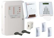 Marchio: DOMOTEC. Articolo: DKT2001020. PR1MOKIT GSMKit composto da:• 1 Centrale DCA77• 1 Combinatore telefonico GSM COSMO-50 • 1 Sirena autoalimentata DSA40 • 3 Sensori Doppia tecnologia DIM70• 1 Attivatore DLT40U• 2 chiavi a microprocessore DCM02