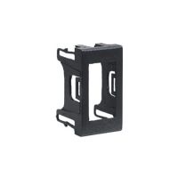 Marchio: ELKRON. Articolo: DKA/EIK. Kit adattatori (5 pz) colore NERO per serie civile Vimar® EIKON
