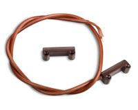 Marchio: ELKRON. Articolo: MMS50-BR. Confezione da 10 pz, contatto da superficie in ABS, terminale con cavo, colore Marrone. Terminali a cavoDotato di antimanomissioneDistanza minima di funzionamento: 10 mm.