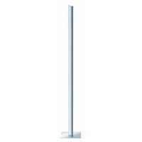 Marchio: ELKRON. Articolo: SP120/MWA. Palo a pavimento zincato per barriere MWALunghezza 120 cm