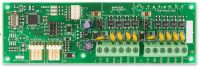 Marchio: PARADOX. Articolo: PX8. Modulo interfaccia da collegare al ricevitore RTX3 o RTX3/86, per utilizzare i trasmettitori radio della serie MAGELLAN conqualsiasi centrale d’allarme, di qualsiasi marca e modello, anche su impianti già esistenti. Il modulo PX8 fornisce 8 uscitelogiche che riportano lo stato “aperto” e “chiuso” di 8 trasmettitori della serie MAGELLAN (tranne i telecomandi REM2, RAC2,REM3, le tastiere senza fili, il ripetitore RPT1 ed il modulo uscite relè 2WPGM). Le uscite possono essere attivate anche da untasto dedicato dei trasmettitori REM1 o RAC1, e possono essere programmate per segnalare la condizione di manomissione,supervisione o batteria bassa dei trasmettitori. Un’uscita logica può essere programmata per segnalare la condizione disupervisione del modulo PX8. Fornito senza custodia, può essere alloggiato nell’armadio della centrale, in un armadio metallicoBOX-1 oppure, fino a 2 unità, nella custodia in plastica PBOX.Per la programmazione e la visualizzazione dei guasti di supervisione, batteria bassa e manomissione dei singoli trasmettitori,richiede tastiera 636 o 646 e cavo C-PX8.➤ Permette di abbinare i ricevitori RTX3 e RTX3/86 a qualsiasi centrale d’allarme,ed effettuare un ampliamento dell’impianto utilizzando tutta la gamma ditrasmettitori e rivelatori senza fili serie MAGELLAN➤ È possibile collegare fino a 4 moduli PX8, per un totale di 32 trasmettitori e 32telecomandi, ad un singolo ricevitore RTX3 o RTX3/86➤ Le uscite possono seguire l’evento o avere una temporizzazioneda 1 secondo a 4 minuti➤ Distanza max. dal ricevitore: cm 46➤ Compatibile con i ricevitori RTX3 e RTX3/86 versione 1.31o superiore (per l’aggiornamento è possibile scaricare il softwaredal sito www.dias.it)➤ Firmware aggiornabile localmente tramite interfaccia 307USBe software WinLoad