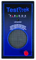 Marchio: PARADOX. Articolo: 459. Strumento di prova Test Trek V2.➤ Attiva/Disattiva il modo prova da remoto➤ Permette di verificare il funzionamento dei rivelatori DG457