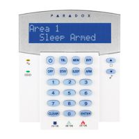 Marchio: PARADOX. Articolo: K32LX . Versione 433MHzTastiera con ricevitore radio bidirezionale integrato, gestisce 32 zone senza fili e 32 telecomandi, visualizzatore alfanumerico LCD con retroilluminazione colore blu ad alta visibilità, 2 righe di 16 caratteri con scritte programmabili, sportello verticale di protezioni e dei tasti, possibilità di regolazione della luminosità, del contrasto e della velocità di scorrimento del testo. Collegamento su BUS. 1 ingresso di zona. Compatibile con centrali SPECTRA SP versione 4.72 o superiore o centrali SP4000 e SP65 versione 4.90 o superiore. Fornita con 1 telecomando bidirezionale REM2.➤ Semplifica l’Installazione di sistemi con zone cablate/senza fili➤ Firmware aggiornabile localmente tramite interfaccia 307USB e software WinLoad➤ Menu guidato per la programmazione e per l'utente➤ Indicatore LED per la modalità di funzionamento StayD➤ Zone avviso acustico con programmazione indipendente➤ 8 tasti di attivazione rapida➤ 3 tasti di attivazione allarme➤ Max. 1 tastiera K32LX per centrale SPECTRA SP