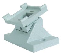 Marchio: PESS. Articolo: Twist PRO. Snodo bianco con sistema antirimozione per sensori Iride, IR Moving e DT Motion
