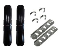 Marchio: POLITEC. Articolo: ALES QUAD WS. Barriera raggio doppio con doppia ottica - portata 100 m. A basso assorbimento.