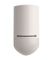Marchio: SCANTRONIC. Articolo: XCELR. Sensore via radio infrarosso, doppio elemento sensibile, portata 12mt. A 90°, altezza di montaggio da 1,8 a 2,4 m. conforme EN-50131 gr. 2, alimentazione con 2 batteria alkaline AA con durata minima 15 mesi, dimensioni 55(L) x 115(H) x 55(P) mm.