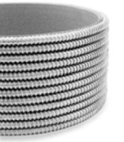 Marchio: TSEC. Articolo: CLH-2G5. Guaina di sicurezza in acciaio INOX, d.ext. 7mm, d.int. 5mm - bobina da 5mt per contatti serie CLH-2, CST-0, CST-1 e sensori CLV-02/3