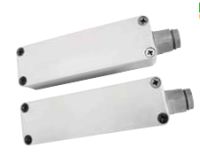 Marchio: UNITEK. Articolo: UTKCH22DSH. Contatto magnetico di sicurezza x superf. - doppio bilanciamento combinato antistrappo con schermo magnetico