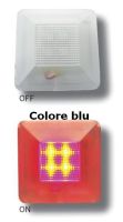 Marchio: UNITEK. Articolo: UTKRO504LB. Ripetitore ottico 12/24 volt led grande partenza - cavo di collegamento - blu - ip65
