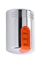Marchio: VENITEM. Articolo: 20202213. Sirena autoalimentata a 13.8 Vdc con lampeggiante a led, sistema antischiuma-antishock e anti-perforazione. Doge LSP  Cromo cal. Arancio.