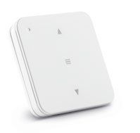 Marchio: VENITEM. Articolo: TOUCH MOTORE. Radiocomando Rolling code i 433,92MHz ISM, 1 canale con funzione Up -down- stop. Colore Bianco. Dimensioni 40X40X10.
