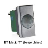 Marchio: WOLF SAFETY. Articolo: JOLLY-MAGIC. Rivelatore ad infrarosso passivo da incasso. Portata 10mt – 140°. Altezza max di montaggio: 1.5 m. Compensazione tecnica a doppia pendenza. Memoria di allarme con positivo ad impianto inserito. Alimentazione: 10-15 Vcc. Omologazione IMQ II^ livello. 