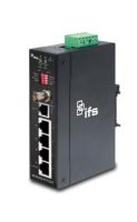 Marchio: ARITECH. Articolo: MC250-4T/1CXT. 4-Port 10/100Base-Tx Copper + 1 BNC COAX Port Unmanaged Media Converter(-40~75°C) - Power 12-48V DC - Din rail or Wall Mount. Additional PSU to be ordered: 613P-EU or613P-UK