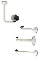 Marchio: ARITECH. Articolo: CBCM170. Supporti a snodo da interno per telecamera L= 17cm. Fissaggio a parete. Passaggio cavi all'interno del supporto.