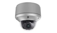 Marchio: ARITECH. Articolo: TVD-1205. Dome Intelligente (analisi video) TruVision IP, 3MPx, PAL, ottica motorizzata varifocal 8-32mm, WDR, true D/N, 50m IR, slot SD/SHDC, POE (803.af) /24VAC, IP66, IK10. Compatibile con l'accessorio di fissaggio TVD-CB5A.