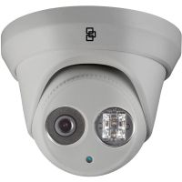 Marchio: ARITECH. Articolo: TVT-5304. Telecamera Turret TruVision IP, 4 MPX, ottica da 2.8 mm, True D/N, WDR, 30m IR, IP66, PoE/12VDC, Grigia.