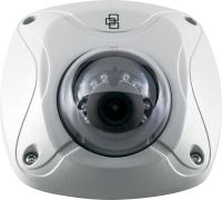 Marchio: ARITECH. Articolo: TVW-1102. Wedge Dome da esterno TruVision™ 3 MPX, PAL, True D/N con filtro meccanico, H.264, IR 10m,PSIA/ONVIF/CGI, Ottica 2,8mm @ F1.2, PoE / 12VDC.