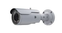 Marchio: ARITECH. Articolo: TVB-2402. Telecamera Bullet analogica HD-TVI, PAL, 720p, ottica varifocal 2.8 a 12 mm,  true D/N,  DWDR, 40m IR, doppia uscita video 960H o HD-TVI , Coax OSD control, 12VDC/24VAC, IP66