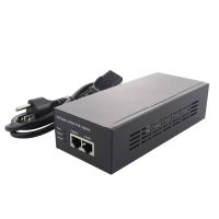 Marchio: DIERRETVCC. Articolo: VH-INJ-POE-60W. Iniettore PoE+ - Permette iniettare dati e alimentazione in un cavo UTP per alimentare dispositivi PoE+ (fino a 60W) da remoto - Distanza massima 100 metri - Compatibile con PoE IEEE802.3af/at