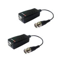 Marchio: DIERRETVCC. Articolo: VH-BA613P-HAC. Balun (Transceptor) - 1 canalee - Passivo - BNC/UTP 2 pins - Video - Distanza massima 230/250 m (720p/1080p HDTVI), 440/240 m (720p/1080p HDCVI) e 320/330 m (720p/1080p AHD) - 2 unità (emissore e ricevitore) - Isolante Ground Loop che permette eliminare le interferenze
