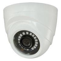 Marchio: DIERRETVCC. Articolo: VH-DM908IB-4N1. Telecamera dome HDTVI, HDCVI, AHD e Analogica - Gamma ECO - 1.3 Megapixel - PAS5130+V20 - HD 720P (1280x720) - 1000 linee (Analogico) - Uscita 4 in 1 - Lente 3.6 mm - 0 Lux - IR Distanza 20 m - 2DNR - IR CUT - Alloggiamento PVC