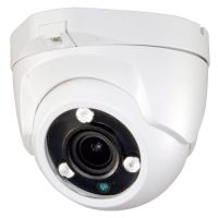Marchio: DIERRETVCC. Articolo: VH-DM957ZIB-F4N1. Telecamera dome HDTVI, HDCVI, AHD e Analogica - Gamma ECO - 2.0 Megapixel - BG0806+FH8550 - HD 1080P (1920x1080) - 960H Test (Analogico) - Uscita 4 in 1 - Lente Motorizzata 2.7~13.5 mm Autofocus - 0 Lux - IR Array Distanza 40 m - 2DNR - IR CUT - Vite per installazione facile - Impermeabile IP66