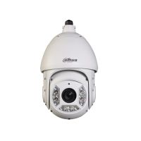 Marchio: DIERRETVCC. Articolo: VH-SD6C430U-HNI. Marchiato - Telecamera IP PTZ - Alta velocità 240º/segundo - Zoom ottico 30X - 1/3” Progressive Scan CMOS - 4 Megapixel (2592x1520) - Obiettivo varifocale 4.5-135 mm - IR Distanza 100 m - Compressione H.265/H.264/MJPEG - RJ-45 10/100 BaseT - Impermeabile IP66 - IR CUT - WDR - Allarmi - Registrazione su scheda SD - Interface WEB, CMS (DSS/PSS), Smartphone e NVR - Compatibile con ONVIF - Staffa per parete inclusa