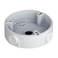 Marchio: DIERRETVCC. Articolo: VH-PFA136. X-Security - Box di connessione per Telecamere Dome - Metallico - 32 mm (Al) x 110 mm (Diametro base) - Permette il passaggio interno di cavi - Consultare sulla scheda online la misura dei fori, per compatibilità con Telecamere Dome