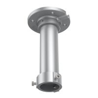 Marchio: DIERRETVCC. Articolo: VH-DS-1661ZJ-P. Hikvision - Supporto da tetto per telecamere PTZ - Lega di alluminio - 200 mm (Al) x 116.5 (φ) mm - 600 g