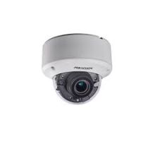 Marchio: HIKVISION. Articolo: DS-2CE56H1T-AVPIT3Z. Telecamera Dome Turbo HD 3.0 da esterno/interno IP67 con sensore CMOS progressivo, risoluzione 5MP con 25Fps, ottica varifocale motorizzata 2.8-12mm, 0.01Lux (0 con LED ON), led EXIR portata fino a 40mt, Day/Night, BLC, menù OSD, uscita video HDTVI, alimentazione 12Vdc/24Vac<9W