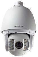 Marchio: HIKVISION. Articolo: DS-2DF7276-A. Telecamera Speed Dome IP Megapixel con IR Smart PTZSensore 1/3” Sony Progressive Scan CMOSFrame Rate - Pixel Effettivi 25fps (1280 x 960)Sensibilità (AGC ON) Col.: 0.05 Lux @ F1.4 B/N: 0.005 Lux @ F1.4 0 Lux con IRZoom Ottico/Zoom Digitale 4.3-129 mm, 30x/16xDay & Night ICR (3D DNR, BLC)Compressione Video H.264, MJPEG, MPEG4 Triple Stream, ROI CodecWDR DigitaleSlot SD/SDHC 32GB non fornitaPreset/Patrol/Pattern 256/8/4Funzioni Smart Smart Tracking, Smart Defog, Intrusion Detection, Line Crossing DetectionProtocollo RS485 Autoadattante (Hikvision, Pelco P, Pelco D)Portata IR 150 mIngressi/Uscite 7/2Alimentazione 24VAC 50W maxTemperatura d'Esercizio -30°C/+ 65°C da esterno IP66 pendant
