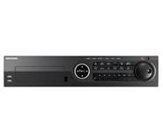Marchio: HIKVISION. Articolo: DS-8116HQHI-SH. DVR Analogico Serie 8100 TURBO HD.Ingressi Video Fino a 10-ch IP (200Mbps), max 16-ch CVBS o HD-TVI Full Tribrid AutosensingCompressione Video H.264 Smart CodecCompressione Audio G.711uUscite Video 1 HDMI, 1 VGA, 1 BNCIngressi/Uscite Audio 16/2Canale Audio Remoto 1-chRisoluzione di Registrazione WD1/720p/1080p@25 fps per ch IP 1080p@25 fps per chRisoluzione HDMI Fino a 1080pRisoluzione VGA Fino a 1080pPlayback Sincronizzato 16-chSmart Features Intrusion Detection, Line Crossing Detection, Flow Control, VQDIngressi/Uscite d'Allarme 16/4Interfaccia di Rete 2 Ethernet 100/1000Mbps 128 conn/200MbpsInterfaccia HDD 8 SATA max 4TB cad.eSATA 1 eSATA max 4TBInterfaccia USB 3 USB 2.0Alimentazione 240VAC Alim. Interno