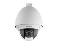 Marchio: HIKVISION. Articolo: DS-2AE4225T-D. Telecamera Speed dome Hikvision Italia 1080P Ottica 4.8-120mmInstallazione di tipo pendant da esterno IP66Risoluzione FullHD (1080P)Sensore CMOS 1/2.8” Sensibilità colori 0.005Lux (F1.6, AGC on)b/n 0.001Lux (F1.6, AGC on)ottica 4.8 - 120mm.Tilt: da 5° sino a 90° auto flipSino a 256 preset, 10 patrol (sino a 32 preset), 5 pattern8 zone di privacy mask, funzione memoria su power off, funzione park, titolazione posizione PTZ, protezione password, preset freeze, titolazione zone, titolazione camera, titolazione bussola, task su calendarioUscite Video TVI e CVBSControllo PTZ e OSD Up-To-Coax (Hikvision Italia-C) e protocolli autosensing (Pelco-D, Pelco-P, Hikvision Italia) su seriale RS485Posizionamento Intelligente di tipo 3D con protocollo Hikvision ItaliaAlimentazione 12VDC 16W, con protezione dalle sovratensioniSensore di temperaturaTemperatura di esercizio da -30°C sino a 65°C.